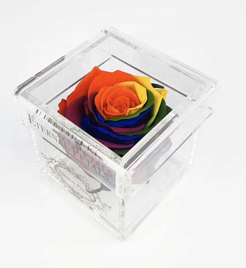 Mini Acrylic Wedding Display Box For Rose Ring Flower Source Factory Wholesale Cheap Flower Box Packaging Buy Small Flower Box Box Flower Square Decorative Flower Box Product On Alibaba Com