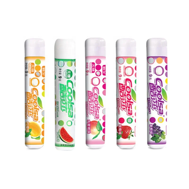 Powerful Fresh Breath Mint Flavor Tablet Press Candy