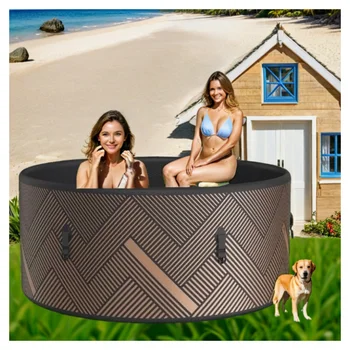 2023 Hot Selling Portable Ice Hot Bath Tub Plastic Collapsible Bath Tub For Adults Hot Tubs Jacuzzi