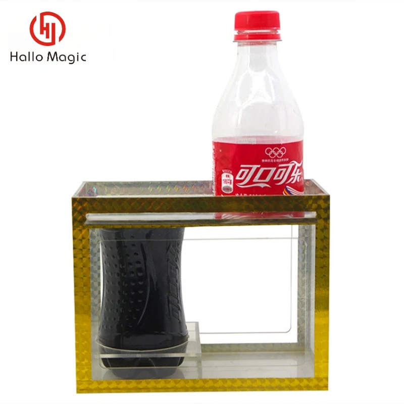 Stage Magic – Bouteille Coca Vide Disparition – Accessoire De Magie En Latex Avec Sacs Et Instructions