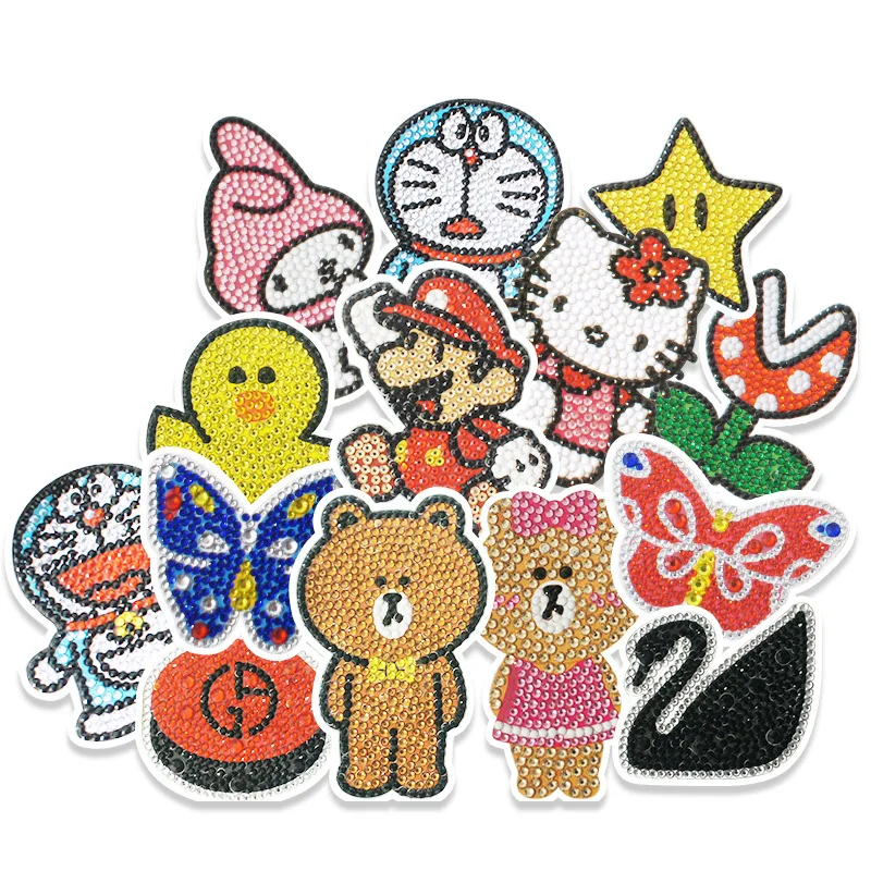 New Custom Diamond Lettering Stickers For Kids Diamond Painting Pvc