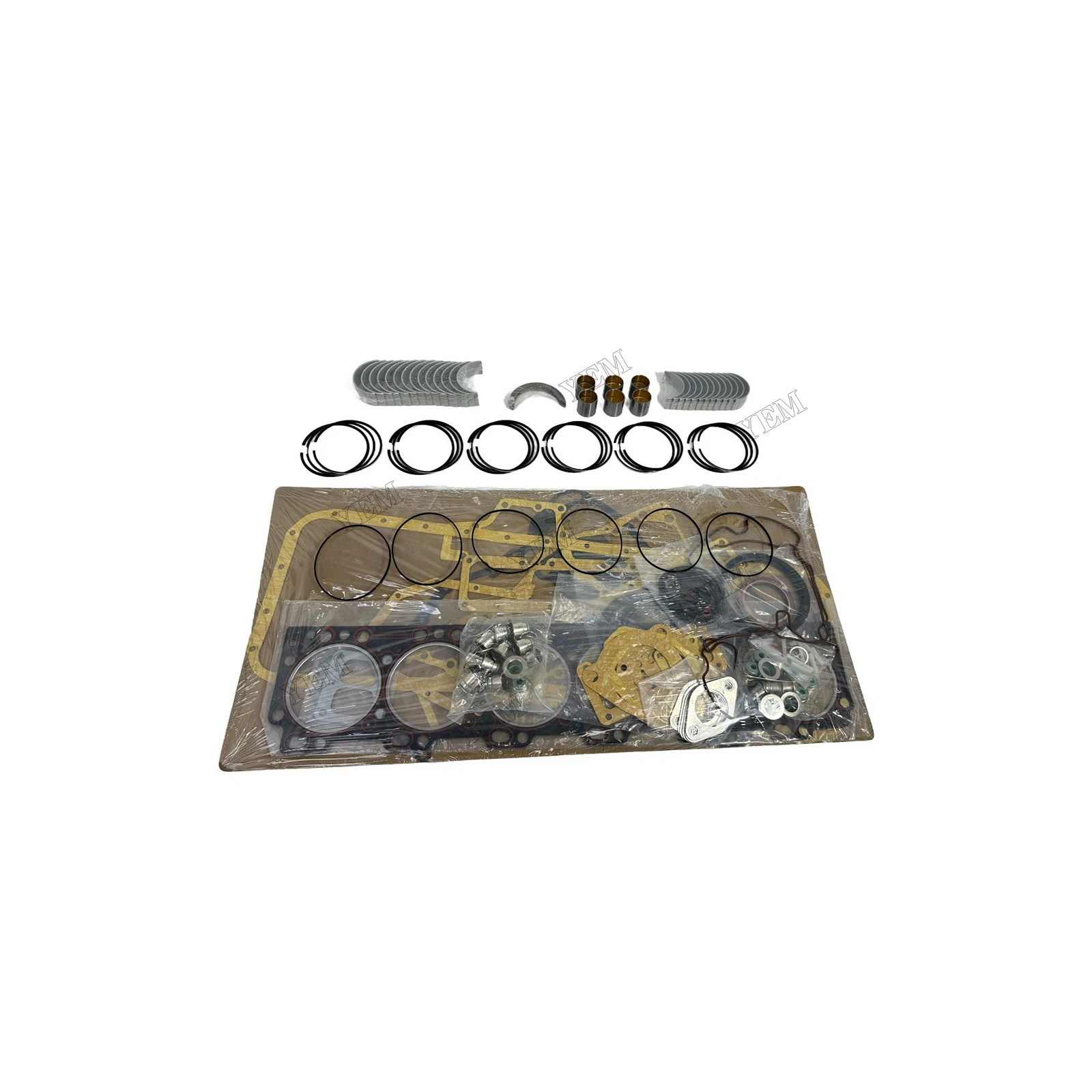 Repair Replacement Overhaul Kit With Rings Set Suitable for QSL9.3 Industrial Machinery Engine Parts