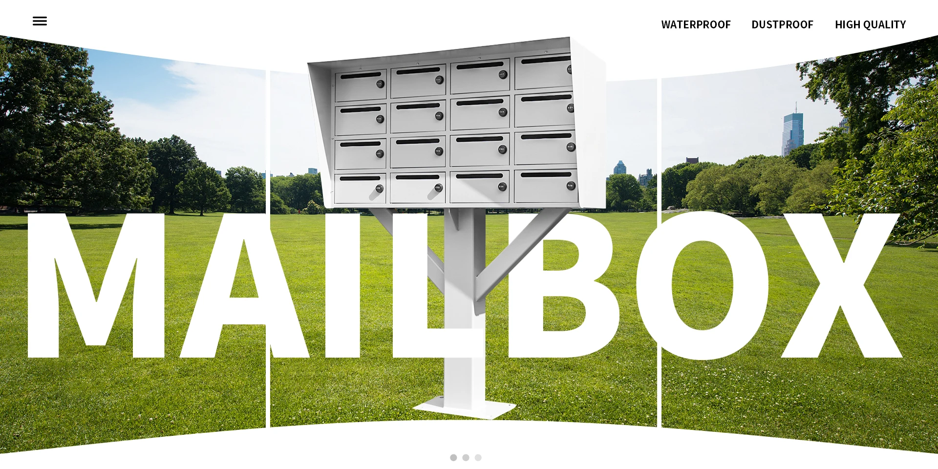 CHNSMILE Commercial Flat Post Box Cabinet Outdoor Mailboxes Custom Unit ...