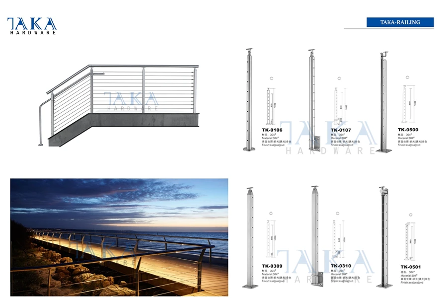 Stainless Steel Cable Railing Hardware - Quick Lock Fittings