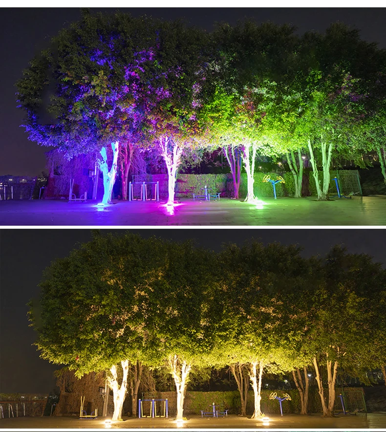 Smart Tuya Wifi Led Tree Ring Lights With Zigbee Led Controller Rgb+cct