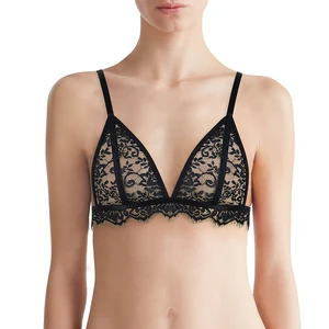 Lace Triangle Bra High Quality Sheer Soft Cup Bralette Women Sexy Lace Bralette Lady Bra