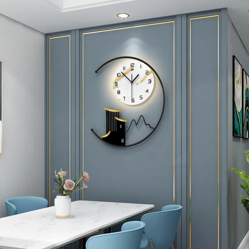 Relojes de pared minimalistas 3d de moda, decoración de arte