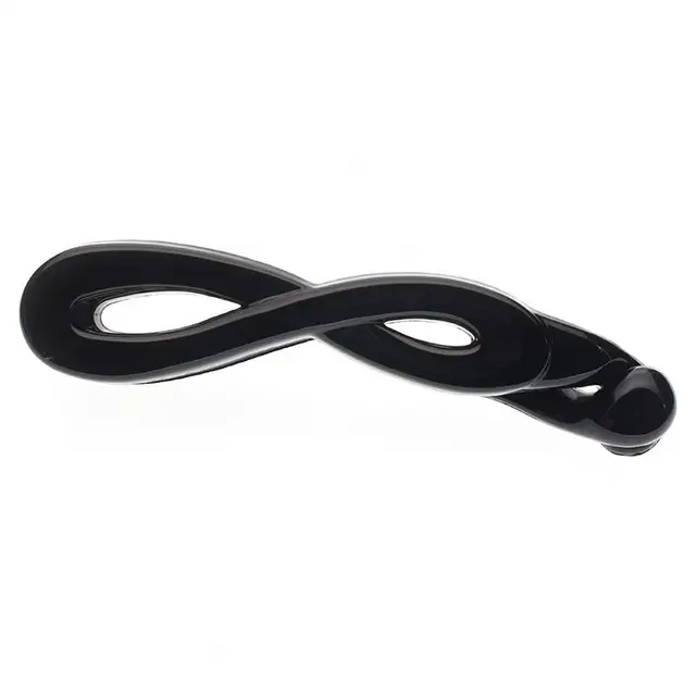 Wholesale black plastic goody hair barrette