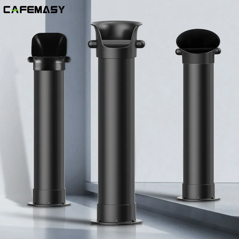 Commercial Abs Plastic Coffee Grounds Bucket Containers Standing Knock Box Floor Drawer Tools Dump Bin Espresso