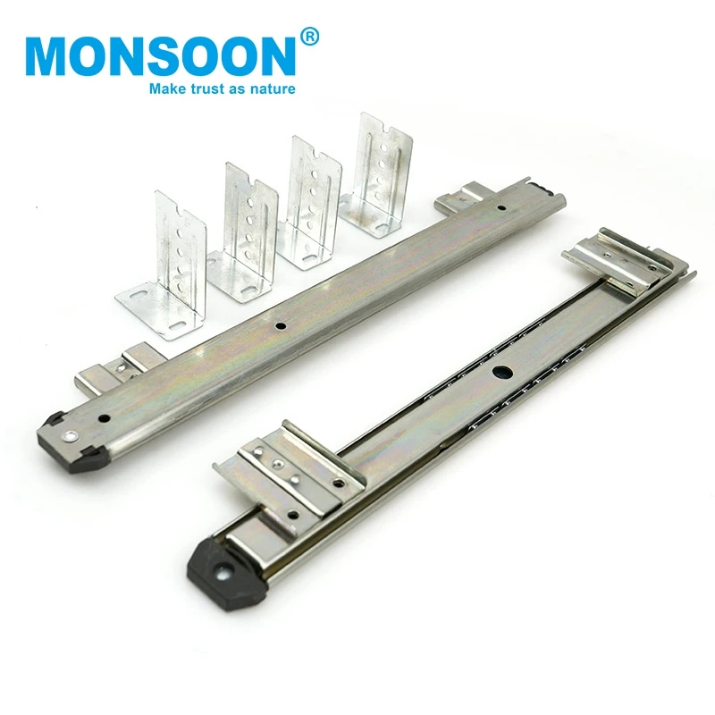 Heavy Duty Drawer Slide Adjustable Keyboard Slide Full Extension