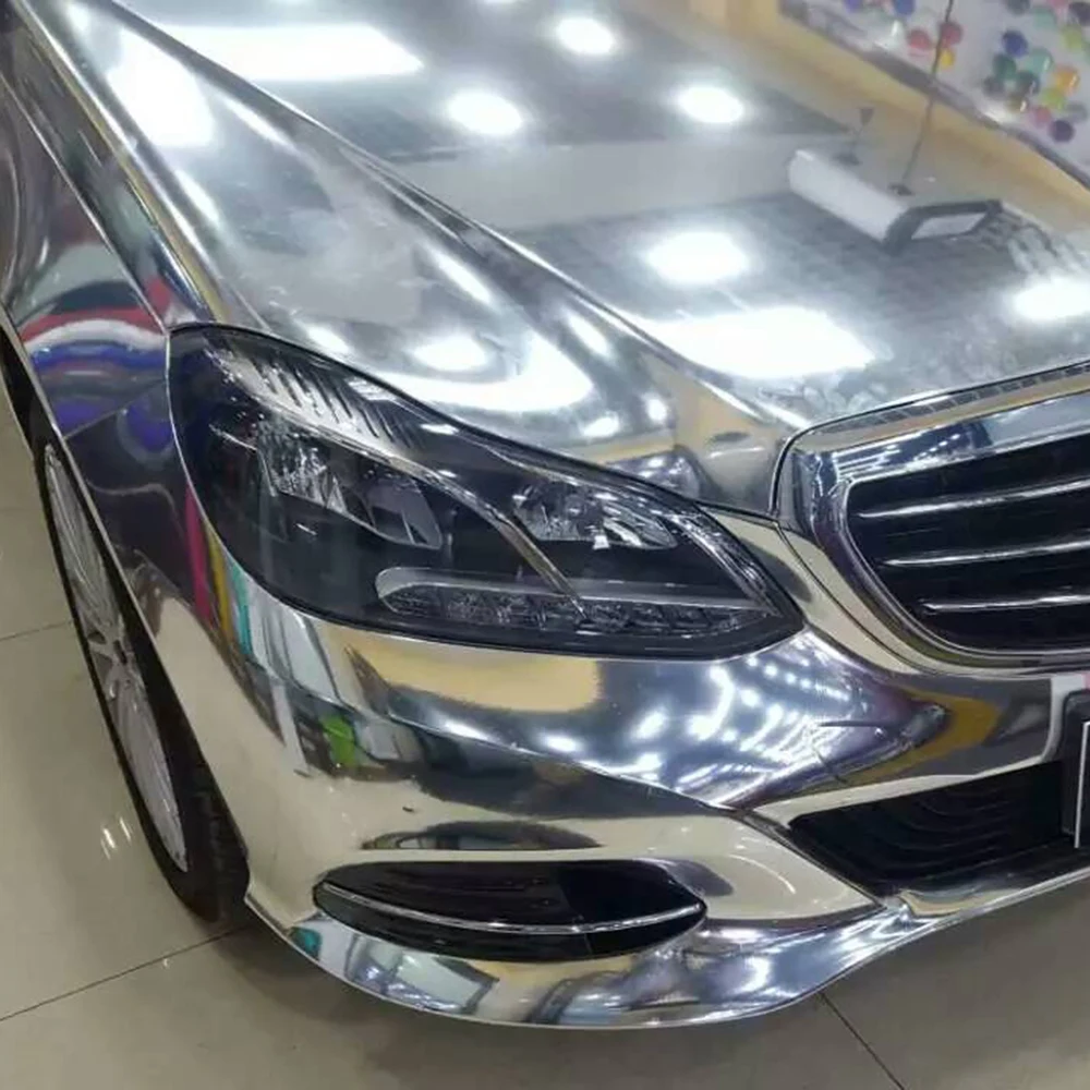 Tsautop 1.52*18m High Stretchable Silver Mirror Chrome Car Wrap Vinyl Body  Sticker - China Car Wrap, Vinyl Wrap