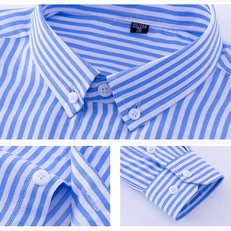 Wholesale Custom Slim Fit Casual T-shirts Pour Hommes Polos Bordados Shirts For Men Quick Dry Long Sleeve Men's Shirt606_voghion.com