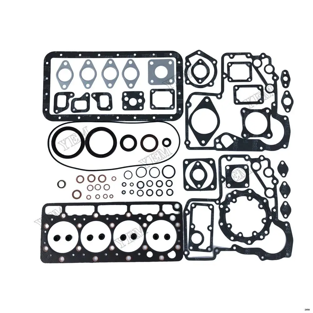 Overhaul Gasket Kit With Head Gasket For Kubota V1200 Tractor & Utility Vehicle Aftermarket Parts