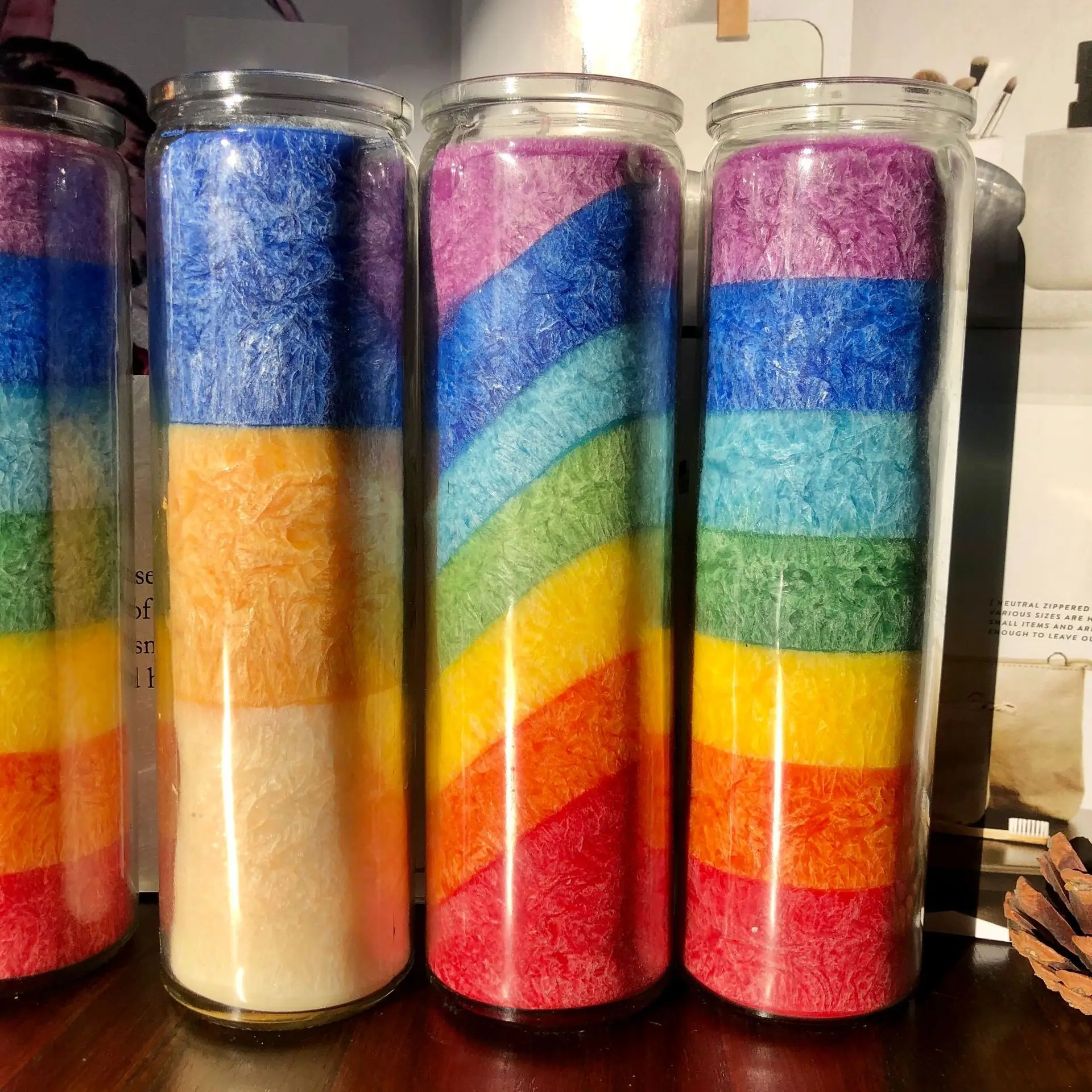 Wholesale Chakra Unscented 7 Days Votive Devotional Prayer Yoga