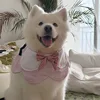 Bufanda de pétalos a cuadros rosa (parte trasera repelente al agua)