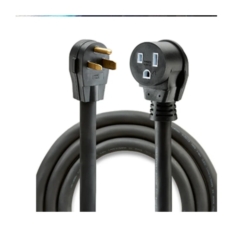 Cable de extensión para soldador de 50 pies, 250 V, Nema 6-50, resistente, con clasificación Soow, caja de 50 amperios, equipo industrial de cobre de 30 amperios y 50 A