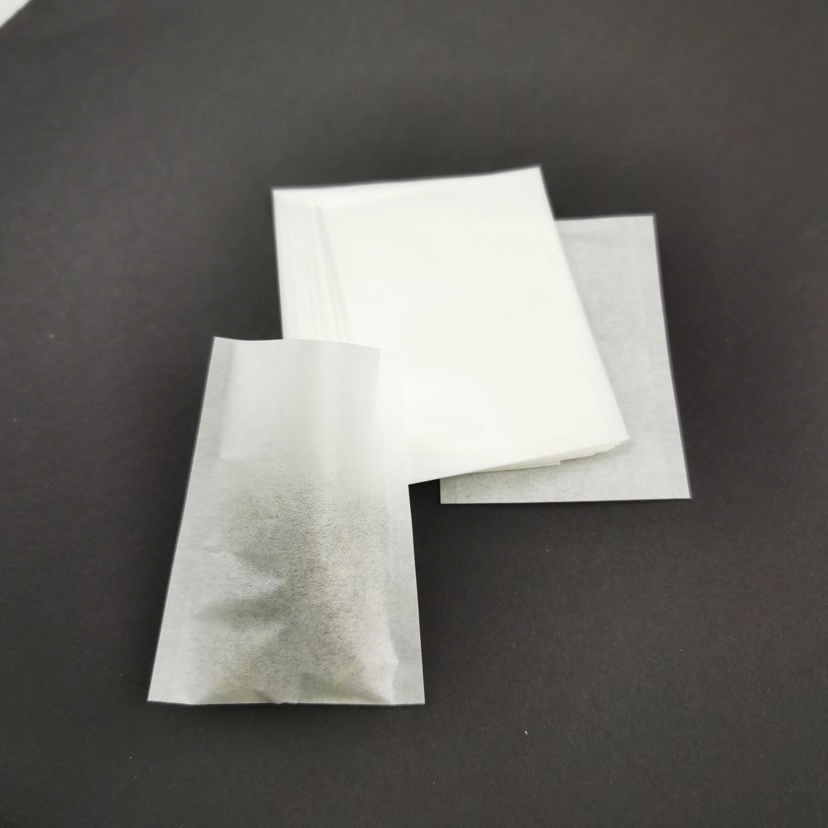 100 pièces blanc non tissé vide sachets de thé fil filtre papier 