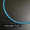 45. Blue Apatite - Faceted