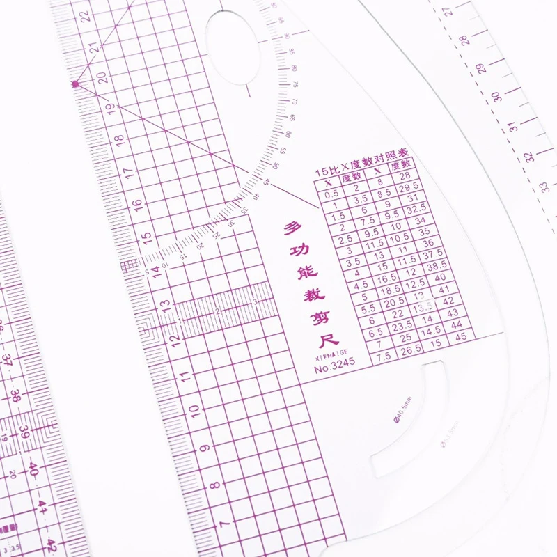 Règle De Couture, Règle Courbe Française, Outil De Mesure De