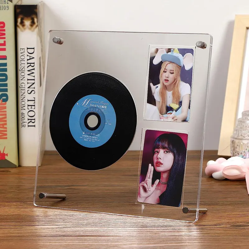 Guangdong Custom Kpop Acrylic Standee CD Photocard Holder Display Stand Frame Clear Photo Frames Stand