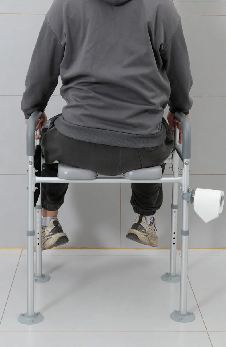 Toilet Bathroom Safety Rail for Elderly Adjustable Frame Hand ...