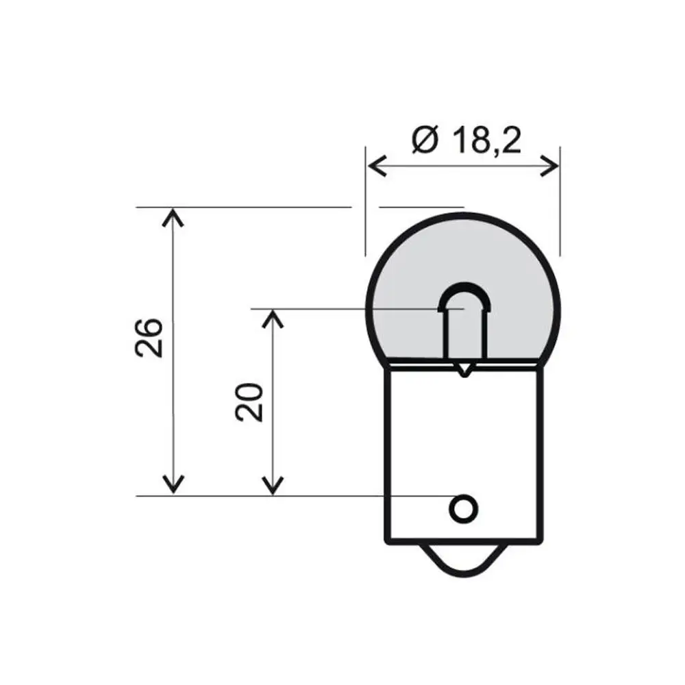 Motorcycle Halogen Bulb G18 BA15S 12V10W 12V5W 6V5W 24V10W Front Rear Flashing Indicator Winker Bulb