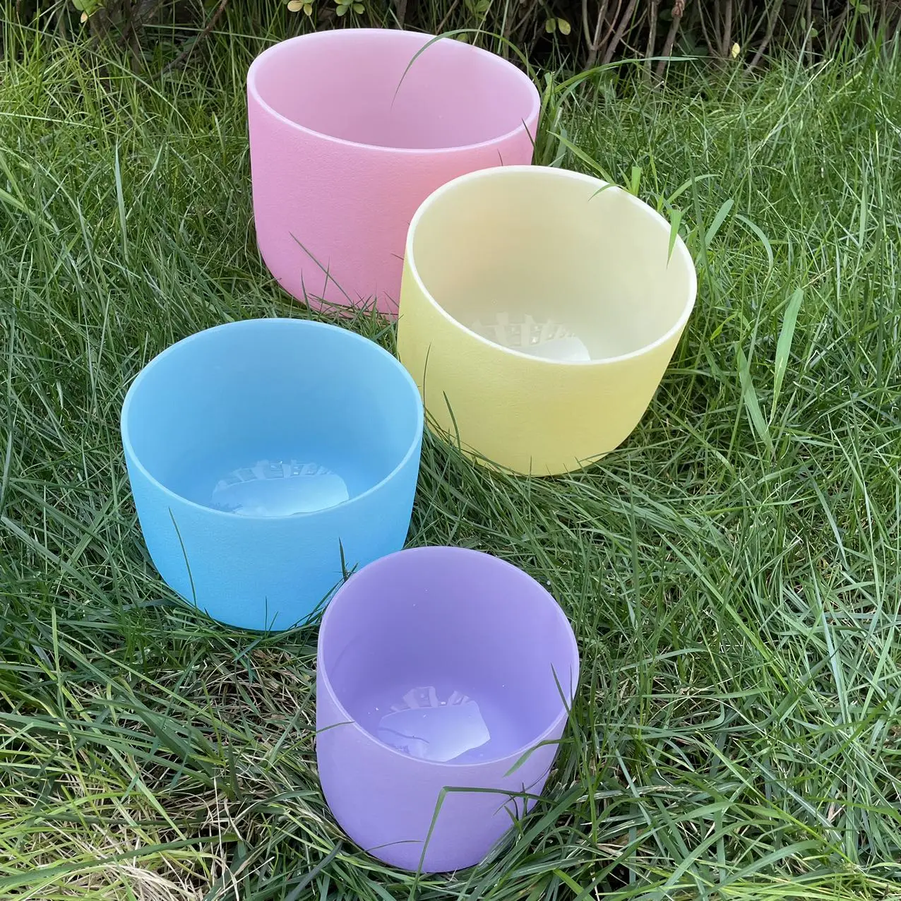 Clear Crystal Singing Bowl Alchemy Singing Bowl Gemstone Cosmic Quartz