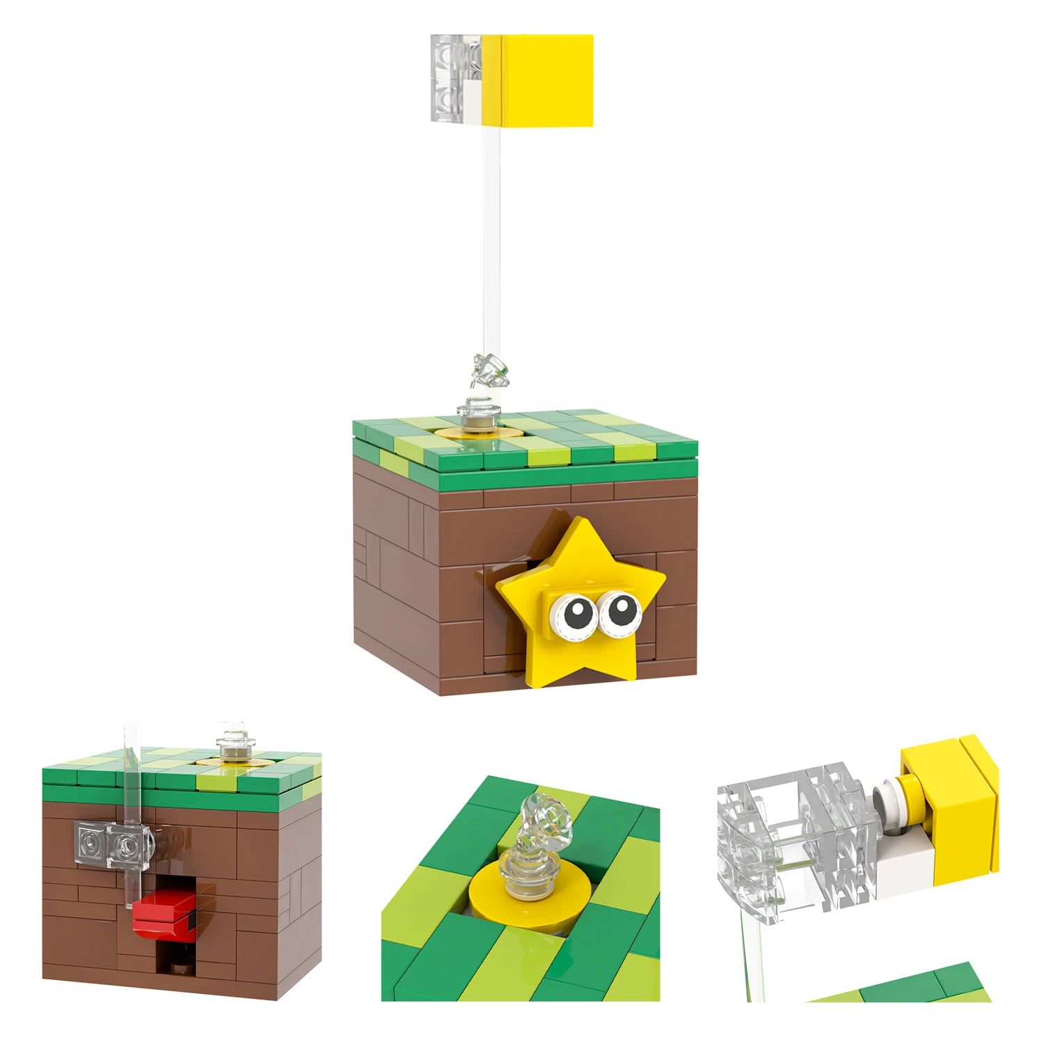 ★mario　スーパーチェストロング（2セット) 4pcs/Set Super Mario Toys – Mario & Bowser & Princess Peach