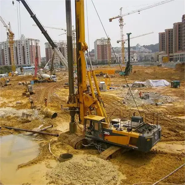 High Quality Used Rotary Drilling Rigs and Tracked Spiral Drilling Rigs in China Low Working Hours