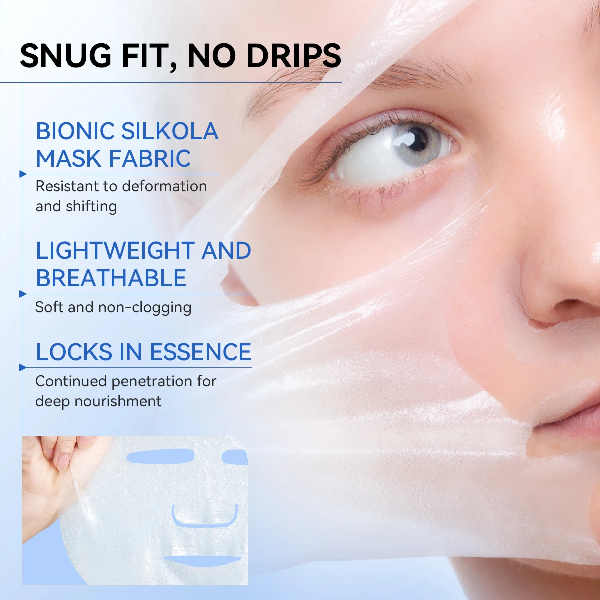LANBENA Hot Sales VITAMIN B5 Collagen Face Sheet for Women Facecare Mask for Skin supplier