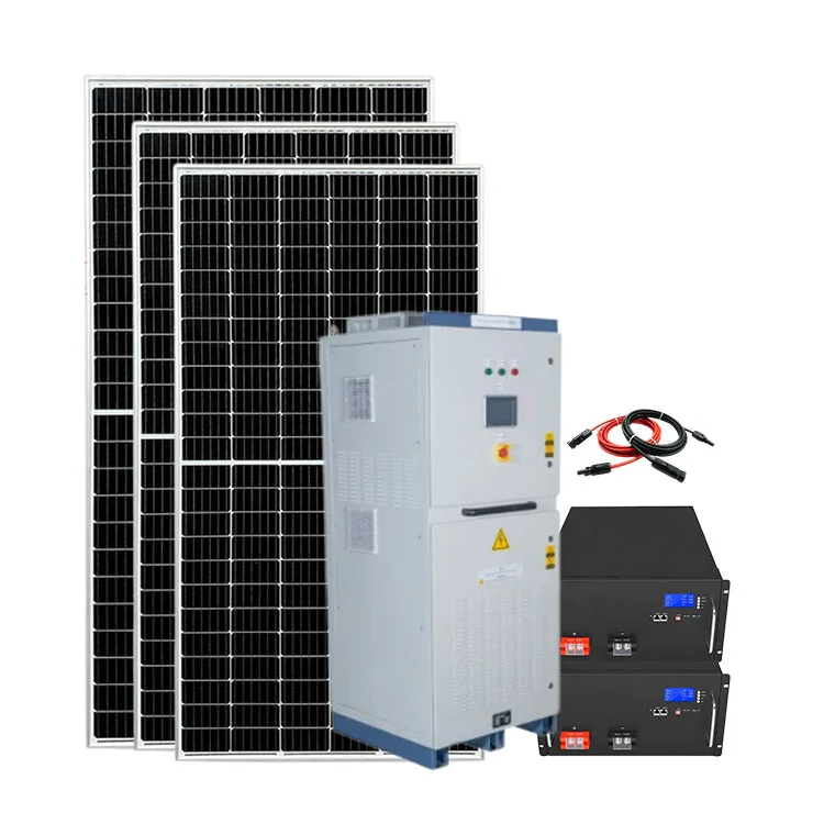 Hybrid Solar System Photovoltaic Panel System 50kw Energy Storage Solar Energy System Off Grid 3096