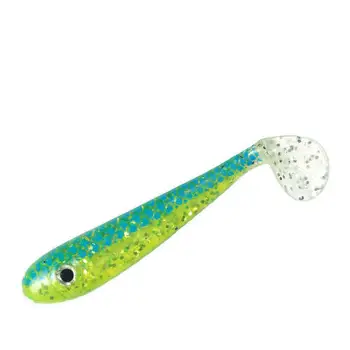 CHEERY 7g 3.5" Japan Holographic Paddle Swim Baits Hollow Paint Fishing Soft Lures ABS River Wholesale – Soft Lure – view 4