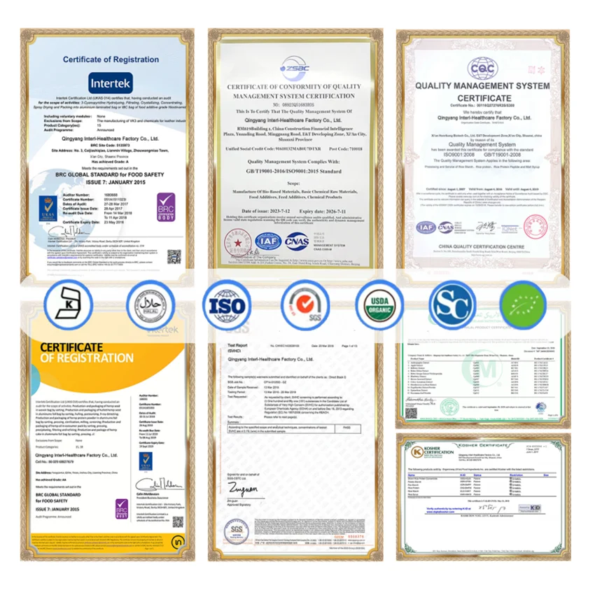 High Quality Natural Vanillic Acid 4-Hydroxy-3-methoxybenzoic Acid CAS 121-34-6 Cheap Price