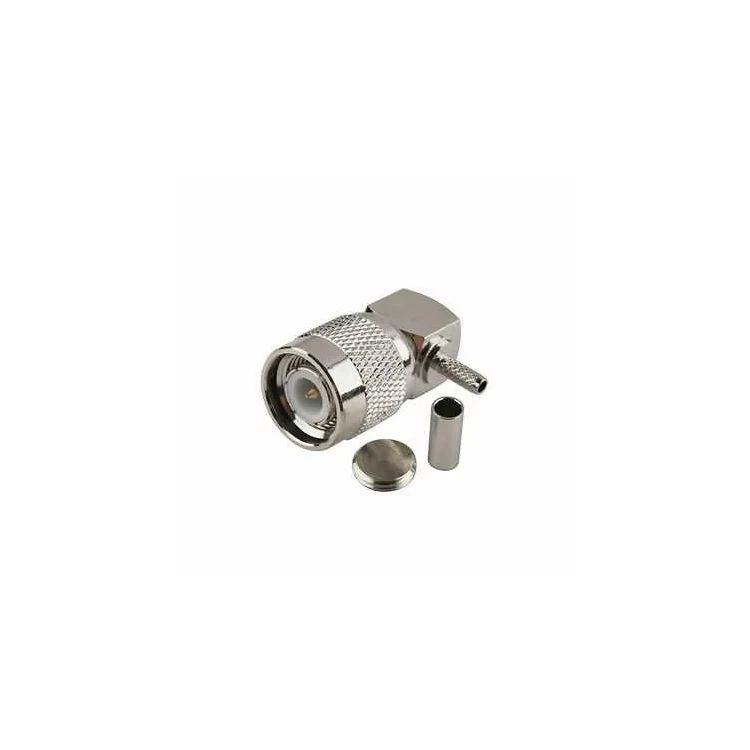 90 Degree Connector for LMR240 Coaxial Cable Connector TNC Right Angle Male