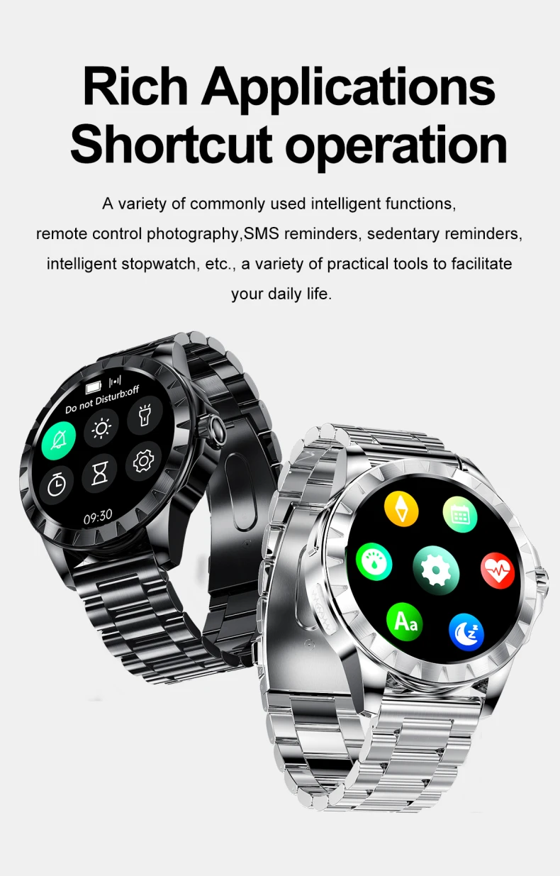 LEMFO LEMZ Smart Watch Men BT Call Music Playback 454 x 454 AMOLED Screen Smartwatch ECG Custom Watch Face Men's Watches for Men (14).jpg