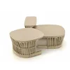 Three-piece coffee table set