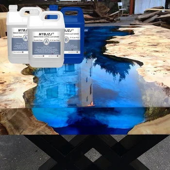 DEEP Pour Epoxy Resin Crystal Clear Liquid Glass 2 To 4 Wood