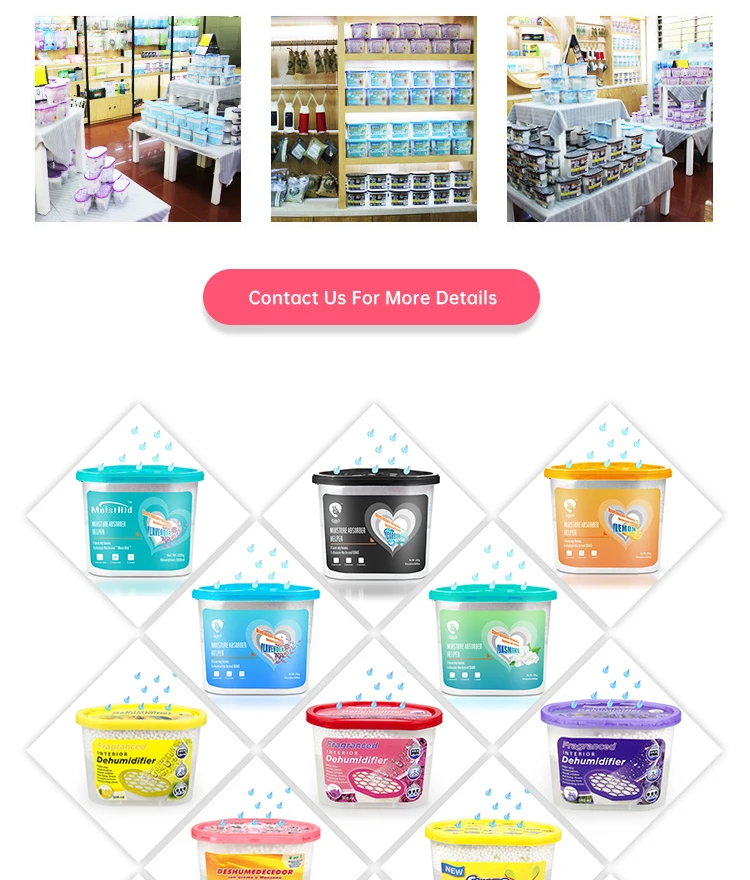 400ml Disposable Dehumidifier Charcoal Boxes Humidity Moisture Absorber