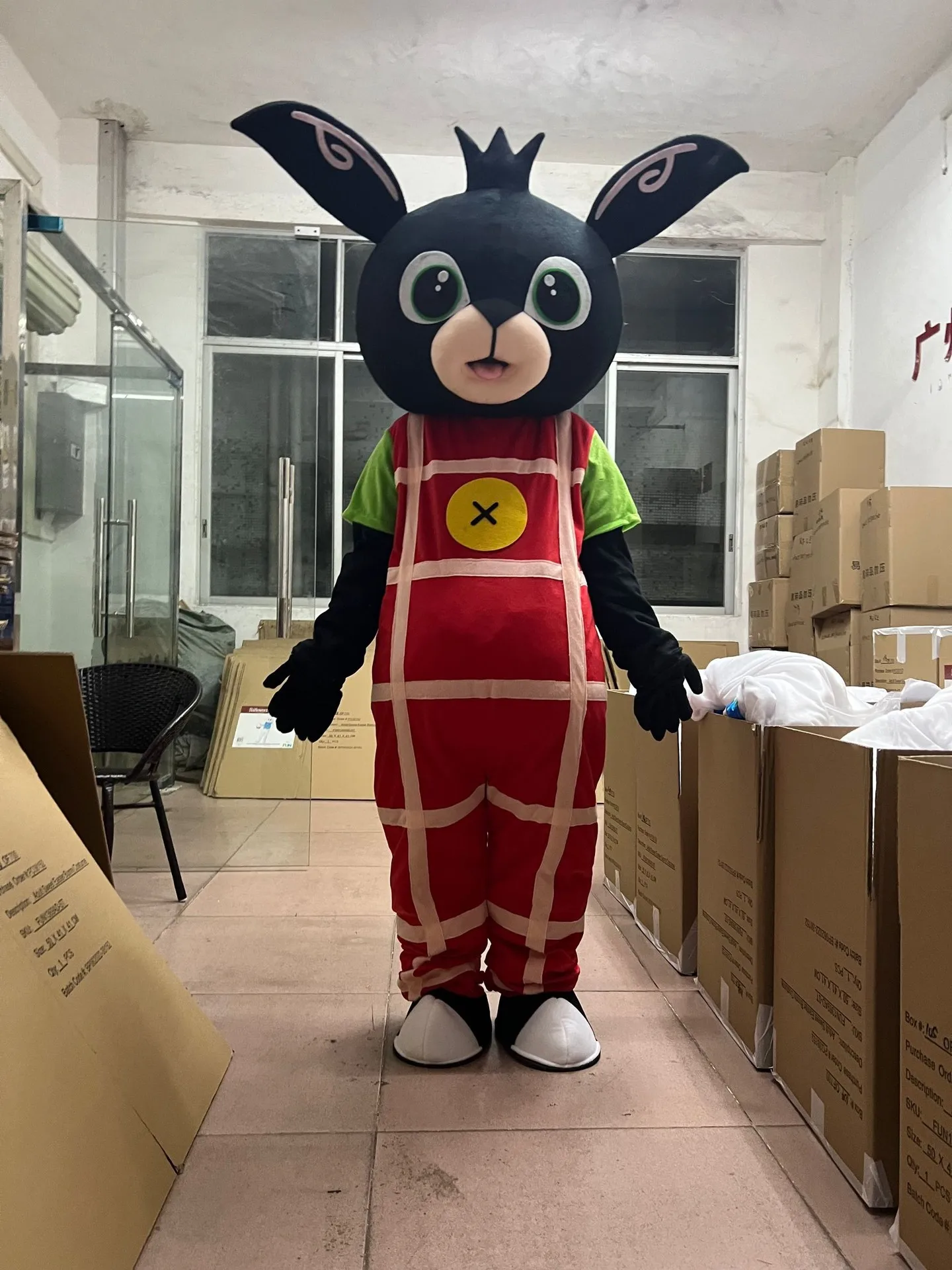 New Design Style High Quality Customized Plush Mascot Costume Paris Tower Cosplay Costume