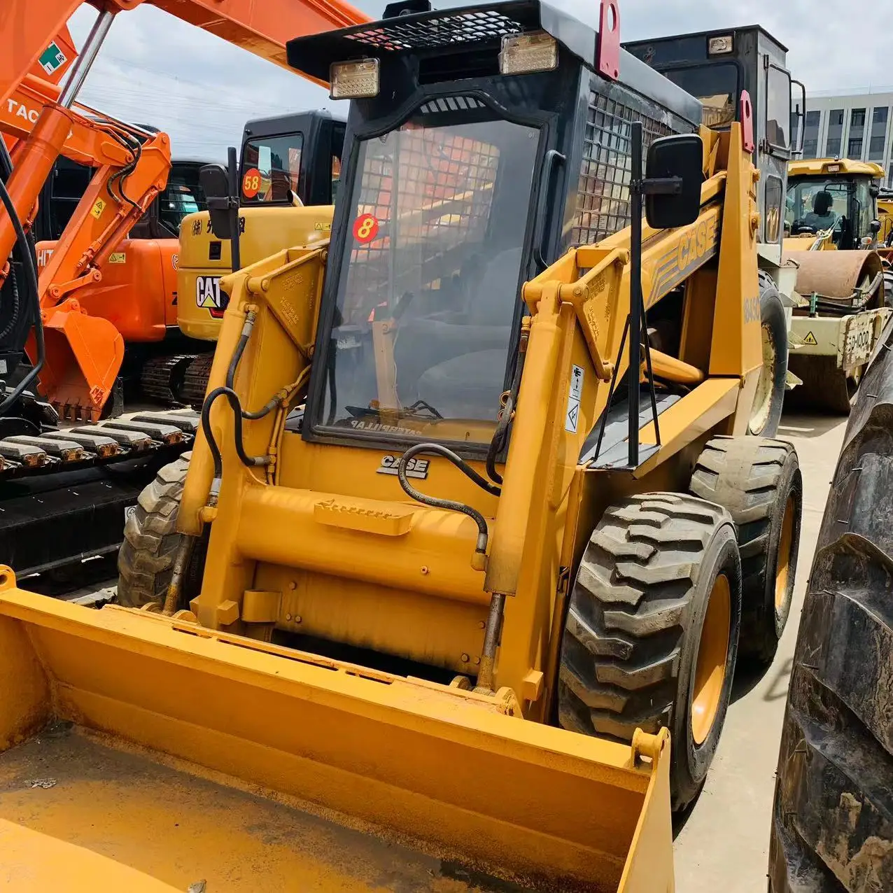 2019 Used Case 1845C Front End Loader CASE 1845C Skid Steer Loader