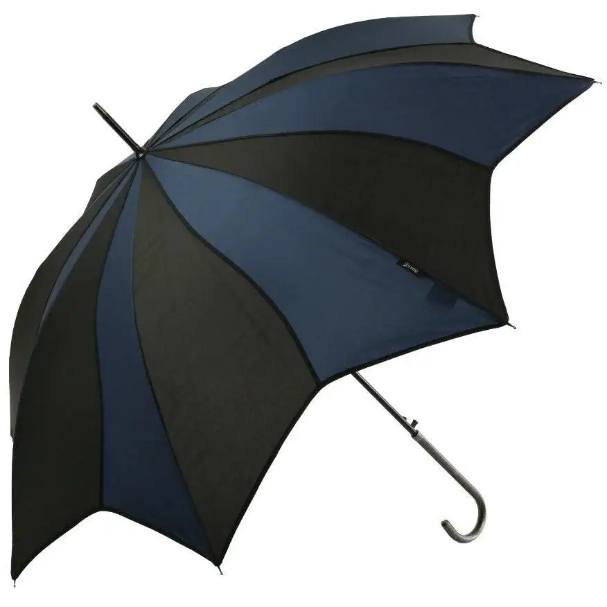 LOTUS Color Block Custom Color Logo Straight Maple Leaf Rotation Fashion Swirl Umbrella