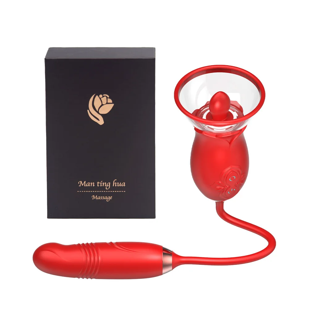 Sucking Rose Dildo Vibrator For Women Tongue Licking And Thrusting  Masturbators Clit Nipple Adult Vibrator Sex Toys For Woman% - Buy Rose  Erotic Tongue Licking Telescopic Vibrating Masturbation Device ...