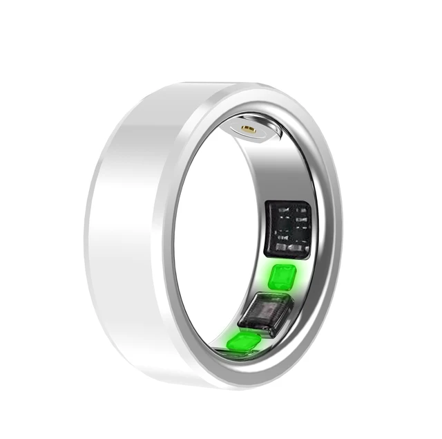 New Arrival IP68 Waterproof Smart Ring NFC 20mAh Battery Sleep Fitness Tracker Heart Rate Monitor Alarm Clock App Controlled