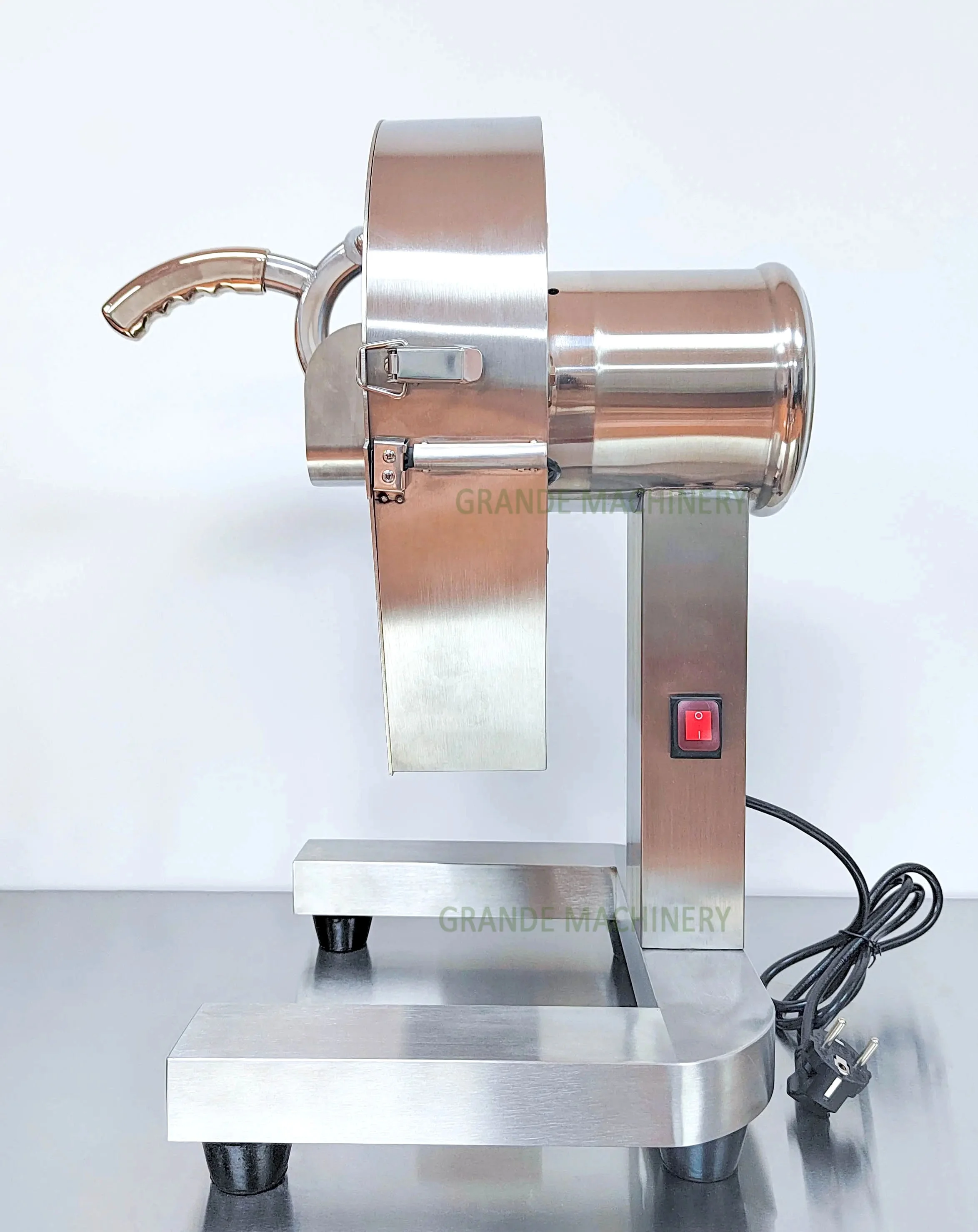 2024 Small Mini Stainless Steel Commercial Green Onion Slicing Machine Shallot Carrot Vegetable Cutter Potato Vegetables Slicer - Image 4
