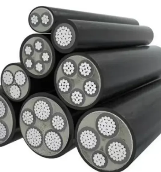 NA2XY/ YJLV N&uacute;cleo de aluminio XLPE aislado Cable de alimentaci&oacute;n con revestimiento de PVC N&uacute;cleo m&uacute;ltiple 0,6/1 kV Ventas directas de f&aacute;brica