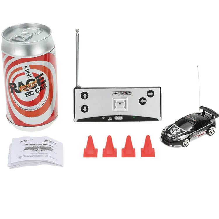 Mini Can Speed Rc Radio Remote Conrtol Micro Racing Car Toy Electric Tin Can 1:64 Scale Rc Cars Foxsur Car Charger Gcc Expert 2