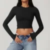 Black LongSleeves Top