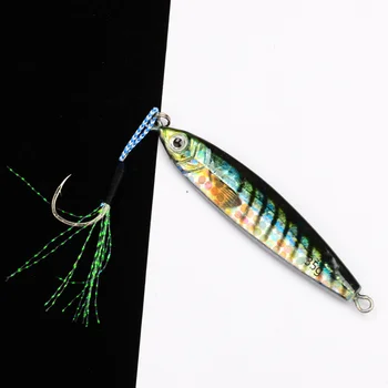 20g 35g 60g 80g 3D Print Metal Jig Fishing Lures Lead Jigging Lures Ashore Long Casting Metal Jig Lure – Metal Jig – view 4