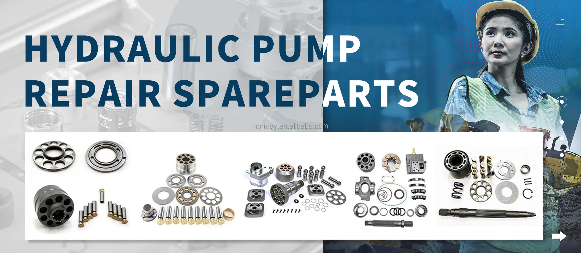 Pm6.5 6r100 Hydraulic Motors Gearbox For Concrete Truckmixer Parts