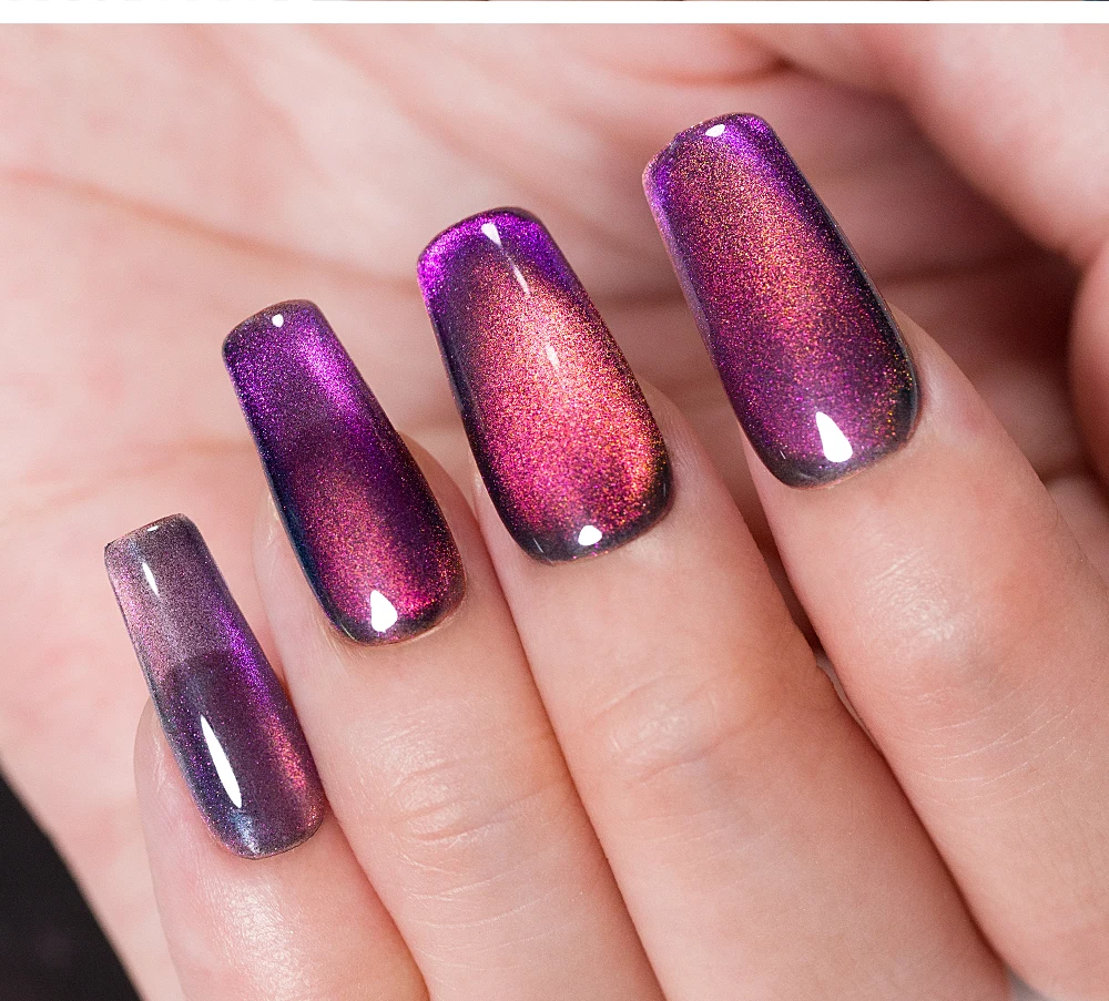 Halloween Nail Polish Uv Cat Eye Nail Pigment Gel Polish Green